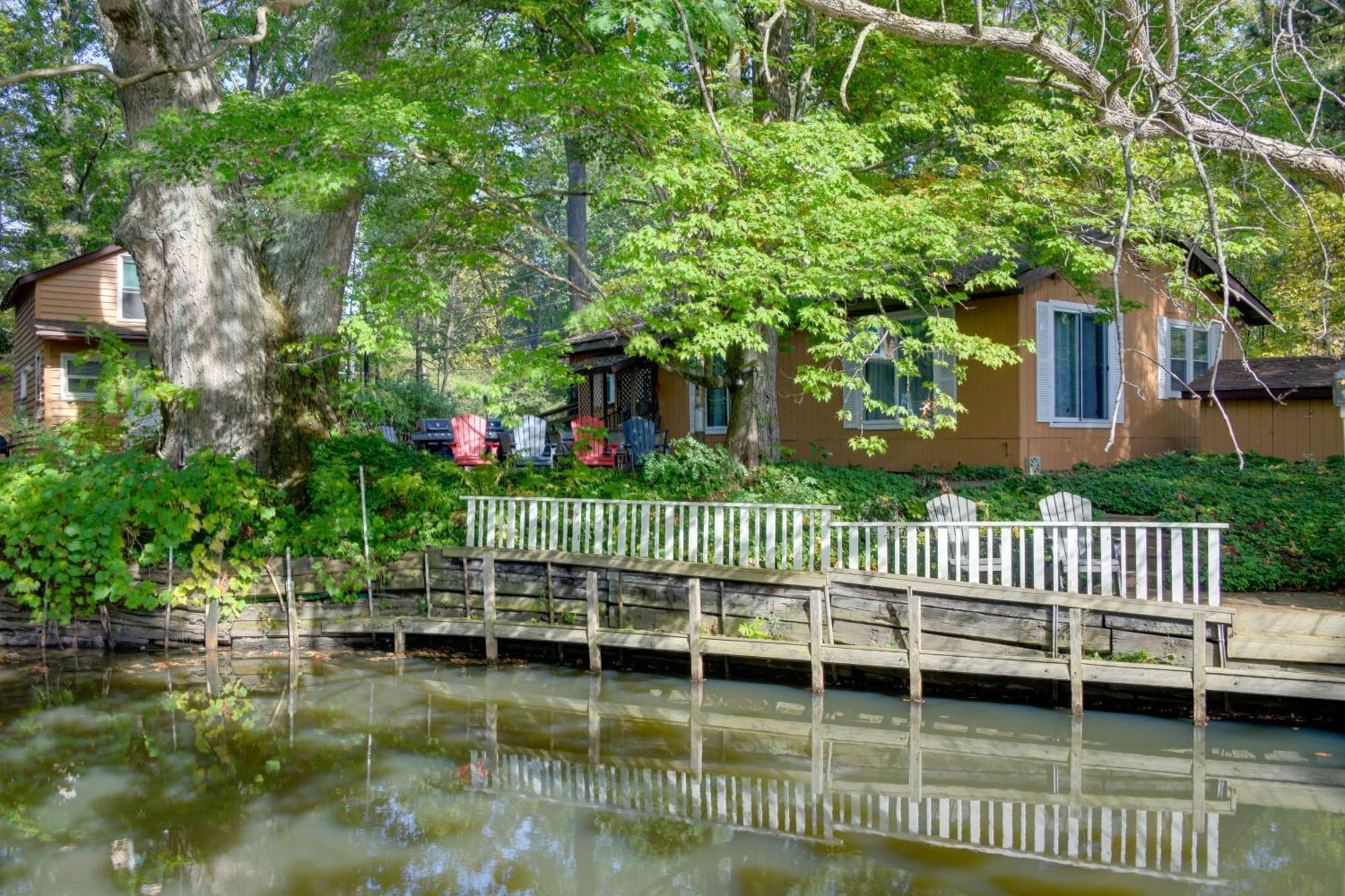 Waterfront Cottage - Dock And Chautauqua Lake Access Mayville ภายนอก รูปภาพ